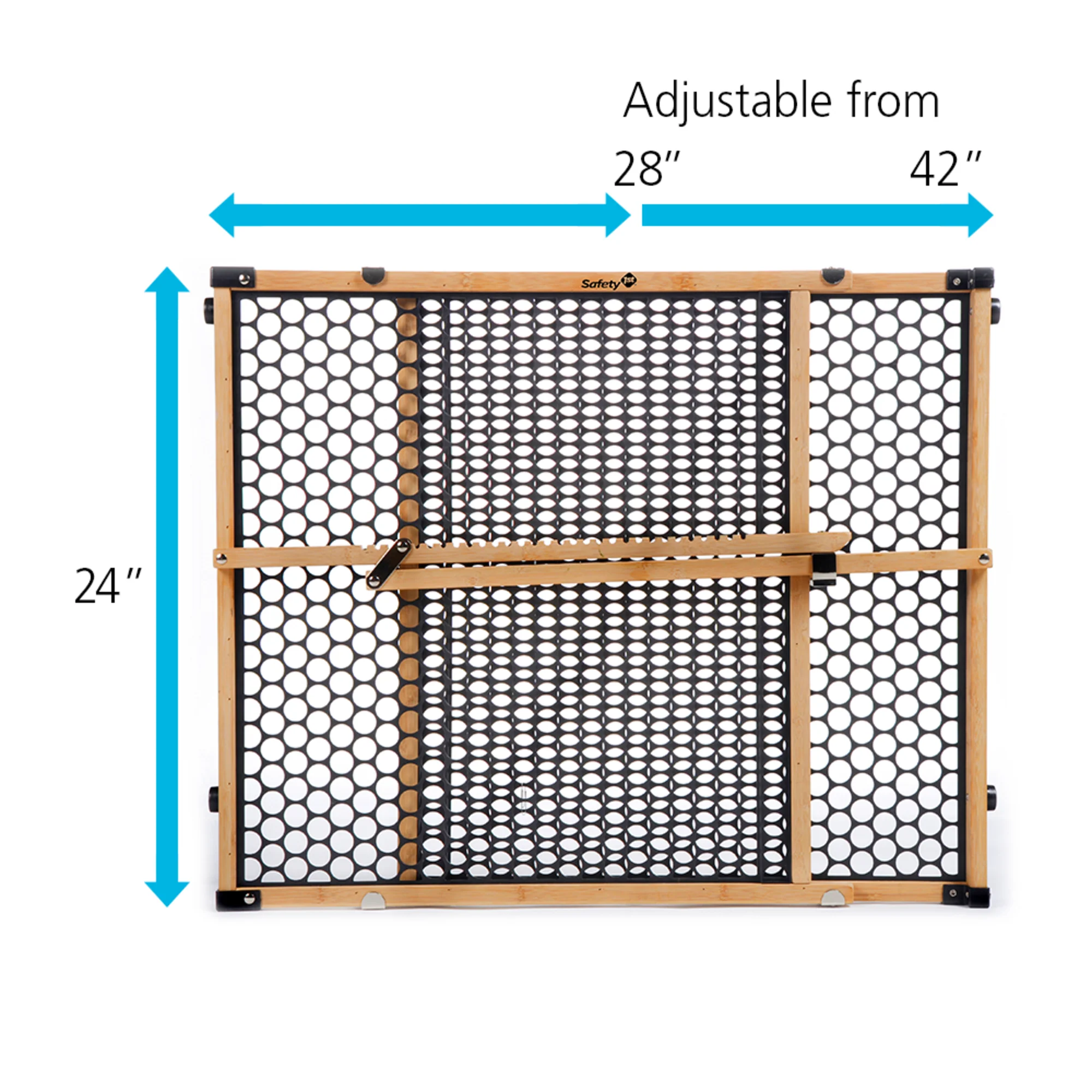 Bamboo Doorway Baby Gate - Image 3