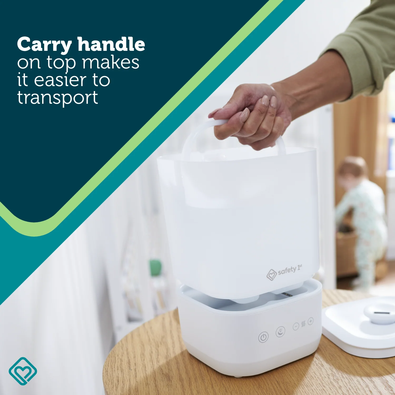 Comforting Cool Mist Top-Fill Humidifier - Image 3
