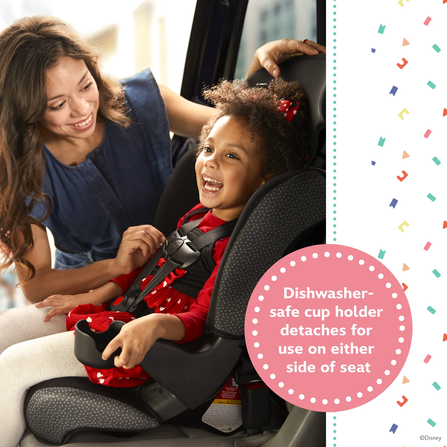 Disney Baby Finale 2-in-1 Booster Car Seat - Image 4