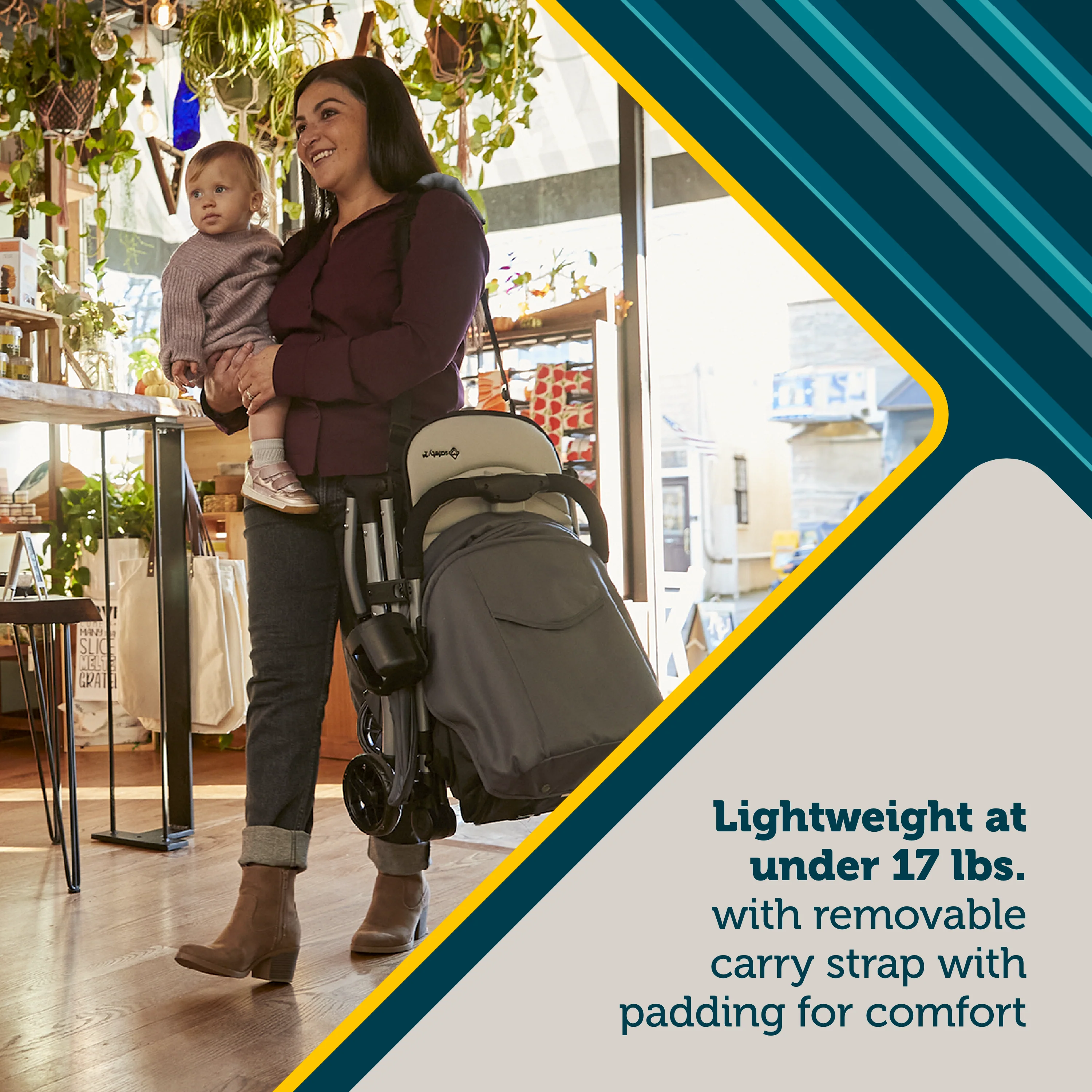Easy-Fold Compact Stroller - Image 4