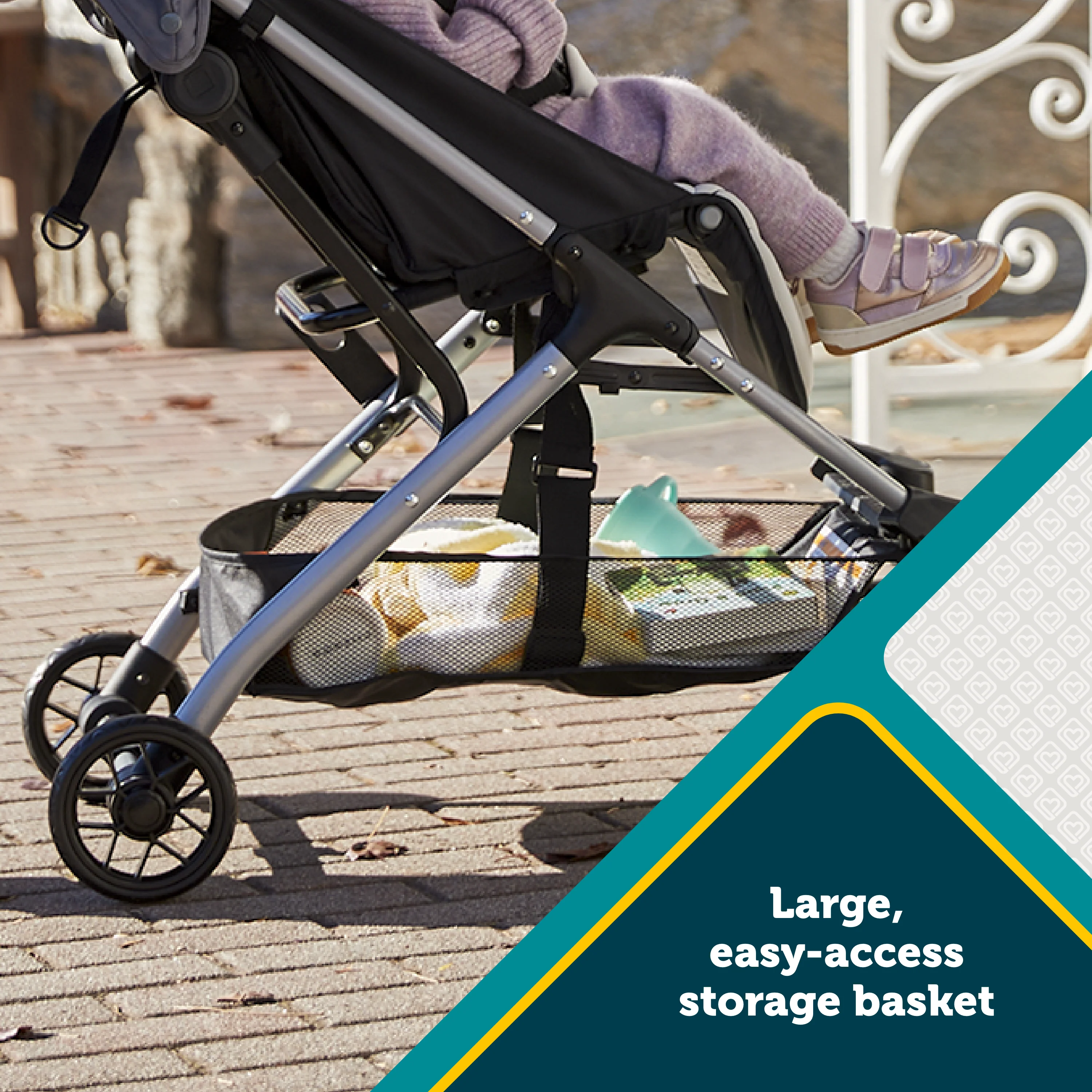 Easy-Fold Compact Stroller - Image 6