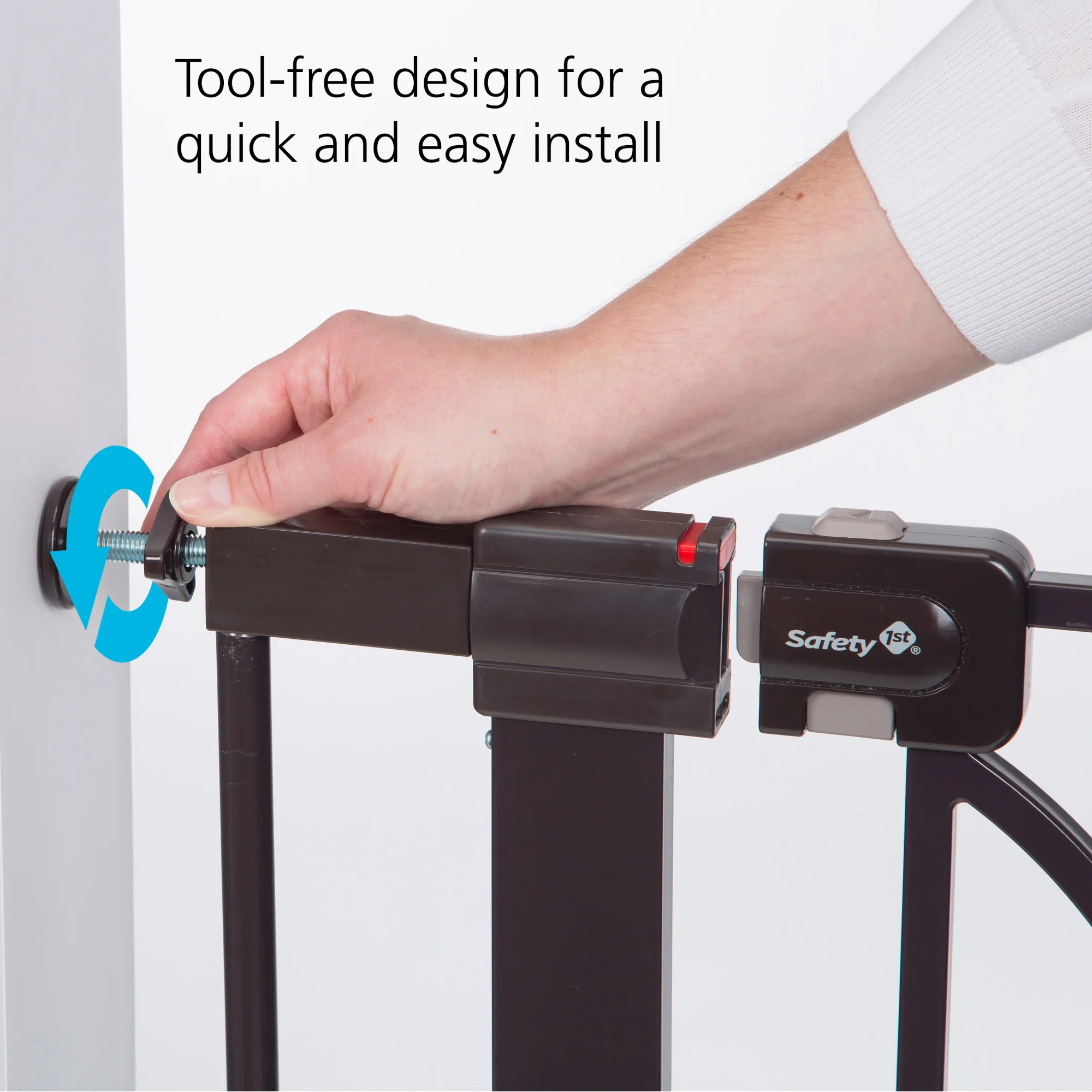 Easy Install Tall & Wide Walk Thru Baby Gate - Image 7