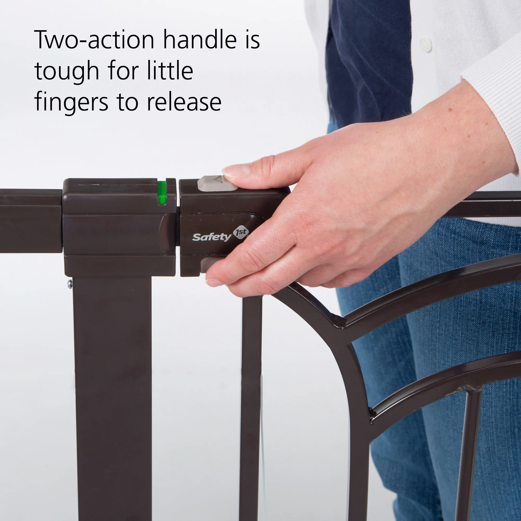 Easy Install Tall & Wide Walk Thru Baby Gate - Image 8