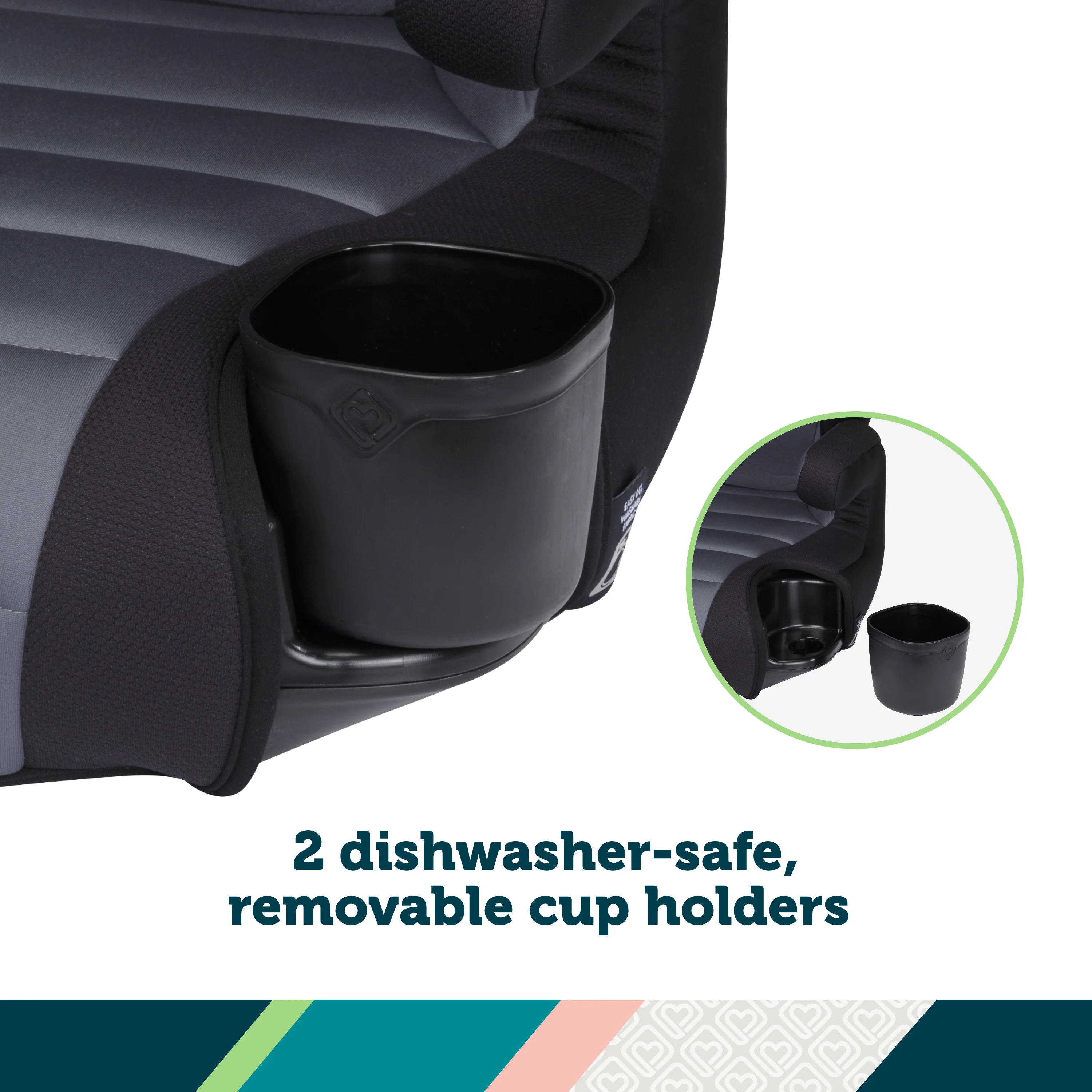 Grow and Go™ 2-in-1 Belt-Positioning Booster Car Seat featuring ComfortWings - Image 7