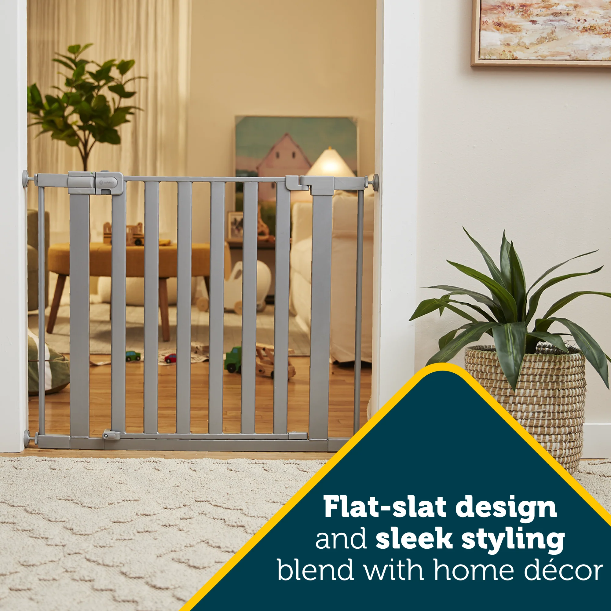 Modern Easy-Install Baby Gate - Image 3