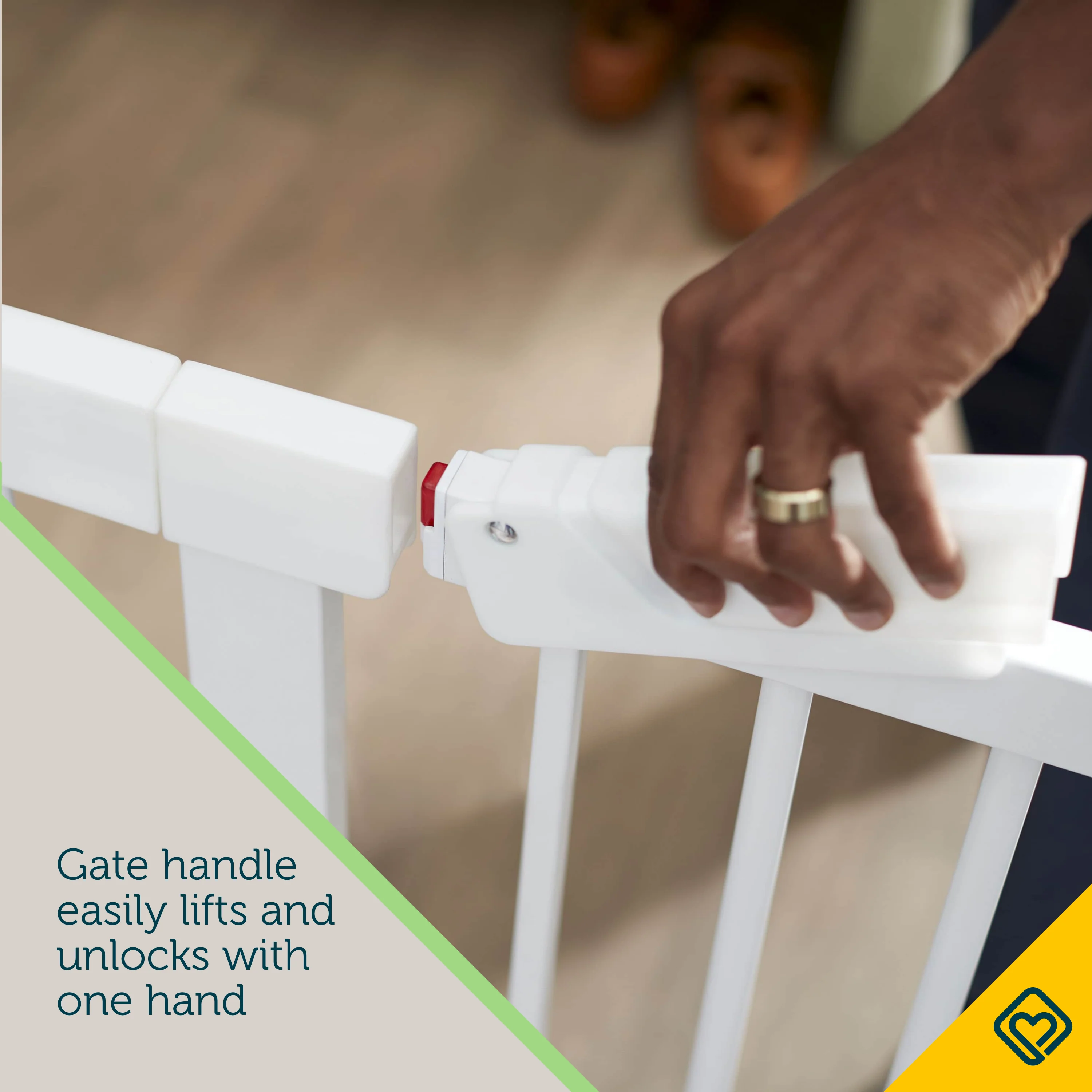 Pressure-Check Baby Gate with SecureTech® - Image 5
