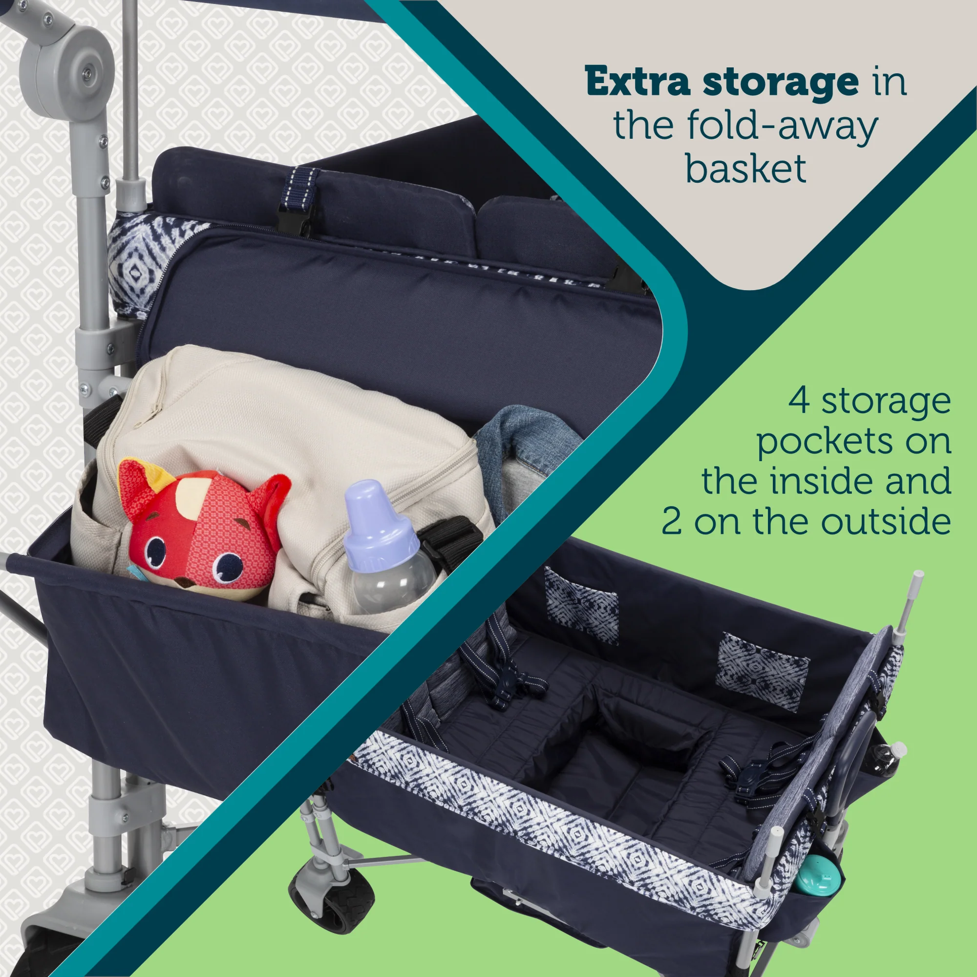 Summit Quad Wagon Stroller - Image 10